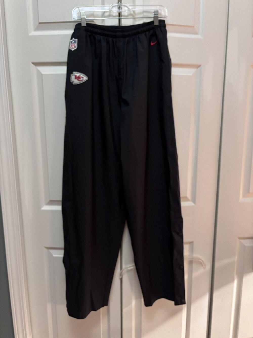 Nike Storm-FIT Kansas City Chief Men's Sideline Pants XXL Black NFL On-Field